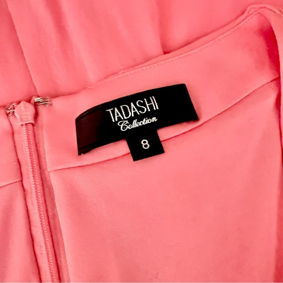 NWT Tadashi Shoji Light Coral Dress - Picture 3 of 12